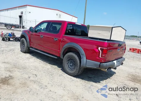 2017 Ford F-150 Raptor from USA, damaged, VIN 1FTFW1RGXHFB24204